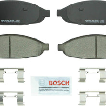 Bosch BC997 QuietCast Premium Ceramic Disc Brake Pad Set For 2004-2008 Chrysler Pacifica; Front