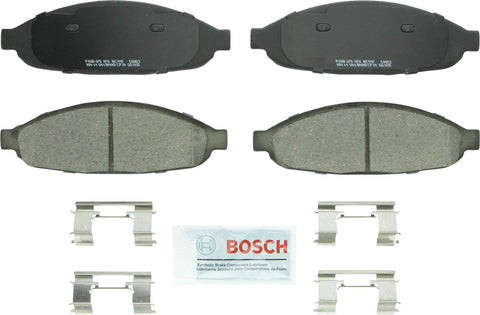 Bosch BC997 QuietCast Premium Ceramic Disc Brake Pad Set For 2004-2008 Chrysler Pacifica; Front