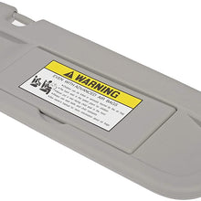 Dorman 74051 Passenger Side Sun Visor Panel for Select Honda Models, Atlas Gray