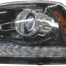 Headlight For 2016-2018 Ram 1500 2500 3500 (Pickup) Driver Side Assembly Projector Black Capa Depo CH2502289C