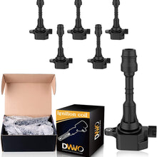 Ignition Coils 6-Pack Compatible with Nissan Altima Frontier Maxima Murano Pathfinder Quest Xterra - Infiniti - Suzuki V6 3.5L 4.0L