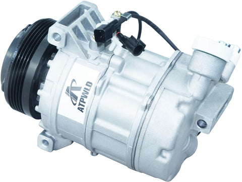 JUN 1pc AC A/C Compressor Compatible with 2008-2012 Land Rover LR2 Volvo S80 V70 XC60 XC70 XC90