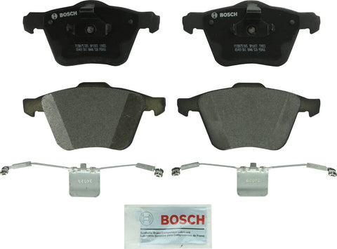 Bosch BP1003 QuietCast Premium Semi-Metallic Disc Brake Pad Set For 2003-2014 Volvo XC90; Front
