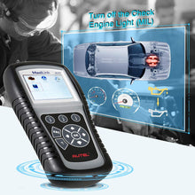 Autel MaxiLink ML619 CAN OBD2 Scanner ABS SRS Code Reader OBDII Scan Tool Turns off Engine Light (MIL)
