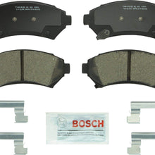 Bosch BC699 QuietCast Premium Ceramic Disc Brake Pad Set For Select Buick Century, LeSabre; Cadillac Seville; Chevrolet Impala, Monte Carlo; Oldsmobile Intrigue; Pontiac Grand Prix + More; Front