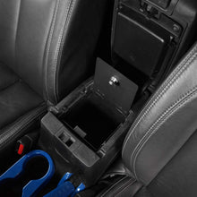Hooke Road Extra Storage Center Console Organizer Insert Tray Armrest Lock Vault Box for 2011-2018 Jeep JK Wrangler & Unlimited Sport Sahara Rubicon