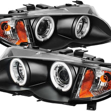 Spyder Auto PRO-YD-BMWE4602-4D-AM-CCFL-BK BMW E46 3-Series 4-Door Black CCFL Projector Headlight