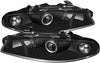 Spyder 5011473 Mitsubishi Eclipse 97-99 Projector Headlights - LED Halo - Black - High H1 (Included) - Low H1 (Included) (Black)