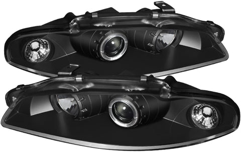 Spyder 5011473 Mitsubishi Eclipse 97-99 Projector Headlights - LED Halo - Black - High H1 (Included) - Low H1 (Included)