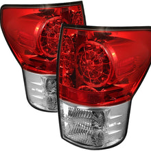Spyder 5029591 Toyota Tundra 07-13 LED Tail lights - Chrome