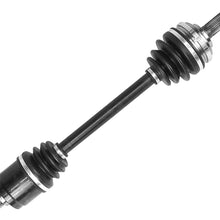 DTA DT1801580141 Front Driver and Passenger Side Premium CV Axles Compatible with 1998-2002 Honda Accord 2.3L With Manual Transmission Only