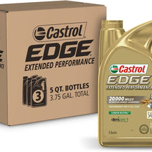 Castrol 03084C Edge 5W-30 Advanced Full Synthetic Motor Oil, 5 Quart