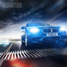 BEAMTECH H11 LED Headlight Bulb, 50W 6500K 8000Lumens Extremely Brigh H8 H9 CSP Chips Conversion Kit
