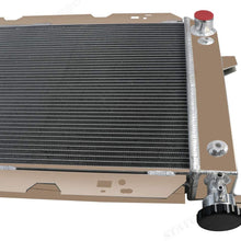 CoolingSky 4 Row Full Aluminum Radiator for 1985-1997 Ford F-150 F-250 F-350 Truck 5.0 5.8 7.5丨Bronco V8