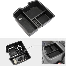 Seven Sparta Center Console Organizer for GMC Sierra Yukon Chevrolet Avalanche Chevy Silverado Tahoe Suburban 2007-2014 ABS Tray Armrest Storage Box