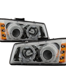 Spyder Auto 5009463 LED Halo Projector Headlights Chrome/Clear