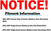 Detroit Axle - 281mm Front Disc Brake Kit Rotors w/Ceramic Pads w/Hardware & Brake Kit Cleaner Replacement for 2001-2007 Town & Country - [01-07 Dodge Caravan] - 01-07 Dodge Grand Caravan