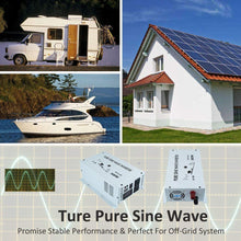 WZRELB 300W 24V Pure Sine Wave Solar Power Inverter DC AC Converter