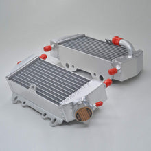 010D aluminum alloy radiator radiator compatible with Kawasaki KX250 KX 250 2-stroke 1999-2002 (with stopper+capless) (with stopper+capless)
