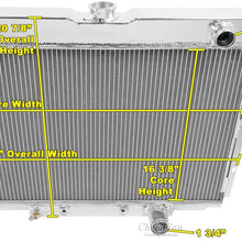 Champion Cooling, 3 Row All Aluminum Radiator for Ford Mustang, CC338