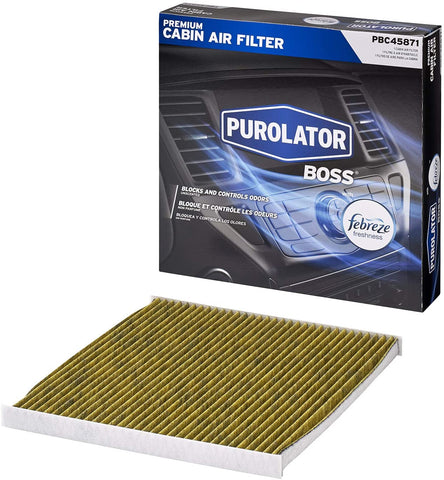 Purolator PBC45871 PurolatorBOSS Premium Cabin Air Filter with Febreze Freshness