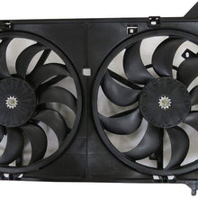 OE Replacement Dual Radiator and Condenser Fan Assembly MAZDA MAZDA 3 (Partslink Number MA3115165)