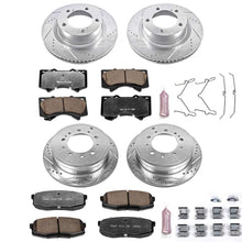 Power Stop K2813-36 Front & Rear Z36 Truck and Tow Brake Kit
