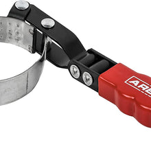 ARES 56039 - 4-in-1 Swivel Oil Filter Wrench - 2 3/8" to 4 3/8" (60mm to 110mm) Capacity - 180 Degree Swivel for Better Access, Self-Tightens on Filter
