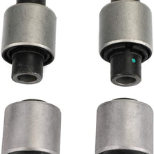 Topteng Car 4pcs Control Arm Bushing, Front Lower Control Arm Bushings Kit Fit for Infiniti G35 2003-2007, fits for Nissan 350Z 03-09 2WD Only