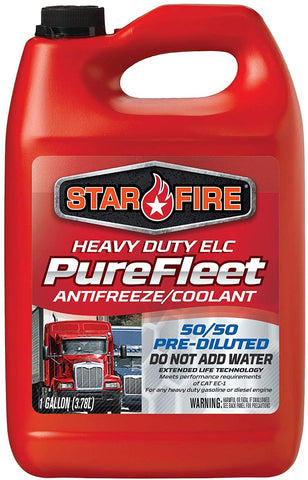 Star Fire Premium Lubricants Purefleet Heavy Duty ELC 50/50 Antifreeze 6/1GAL