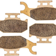 NICHE Brake Pad Kit For Can-Am Commander 705600398 705601147 705600014 705600350 Complete Ceramic