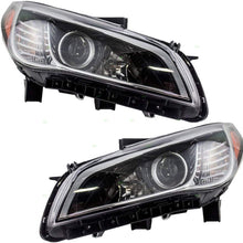 Pair Set Combination Headlamps Halogen Headlights Replacement for Hyundai Sonata 92101-C2000 92102-C2000
