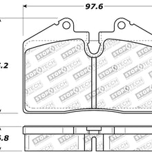 StopTech 309.06090 Street Performance Front Brake Pad