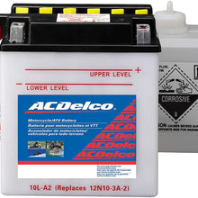 ACDelco AB10LA2 Specialty Conventional Powersports JIS 10L-A2 Battery