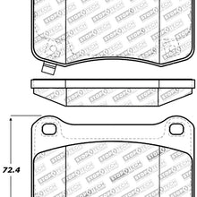 StopTech 309.13660 Street Performance Rear Brake Pad
