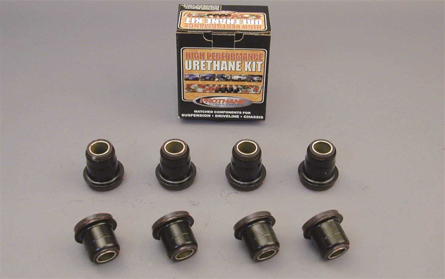 Prothane 7-210-BL Black Front Control Arm Bushing Kit with Shells