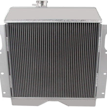 OzCoolingParts 3 Row Core All Aluminum Radiator for 1954-1964 55 56 57 58 59 60 61 62 63 Jeep Willys, Truck, Pickup, Utility Wagon, 6-226, 3.7 L6 Cylinders