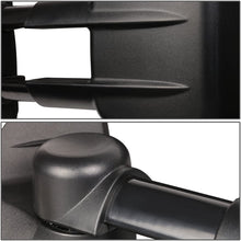 Right Side Black Power Heated Telescoping Rear View Side Towing Mirrors Replacement for Silverado Sierra GMT900 07-14