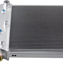 Primecooling 62MM 4 Row Aluminum Radiator for GMC Buick, Chevy,Pontiac,Oldsmobile. Multiple GM Models 1970-87