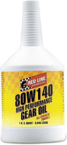 Red Line 58104 Synthetic Gear Oil - 1 Quart Bottle