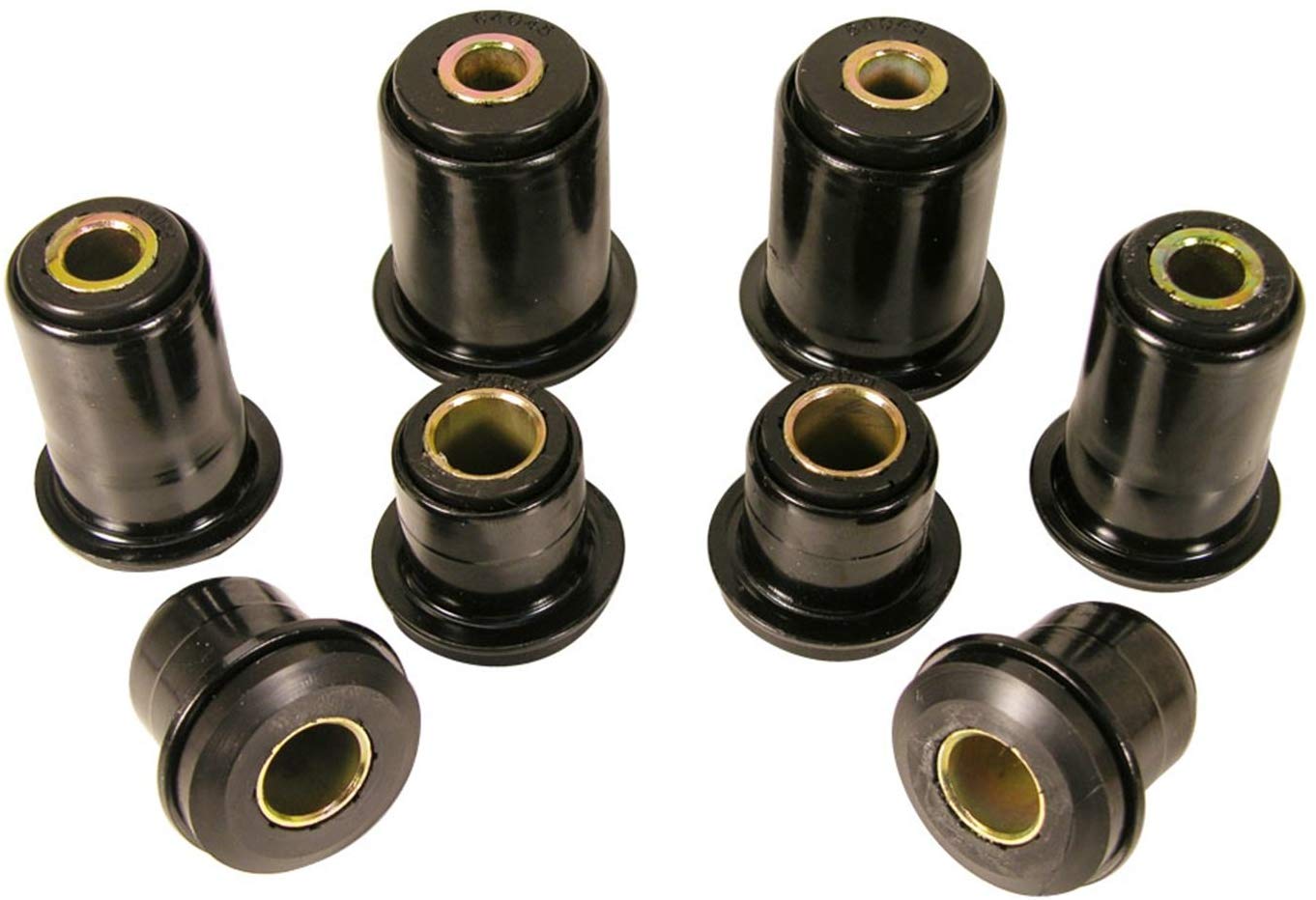 Prothane 7-217-BL Black Front Control Arm Bushing Kit with Shells