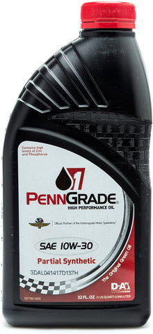 BPEN-10W30-12 Brad Penn Penn Grade 1 10W30 Partial Synthetic Racing Oil 12 Quarts
