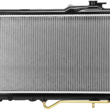 DNA Motoring OEM-RA-1575 1575 OE Style Aluminum Cooling Radiator Replacement
