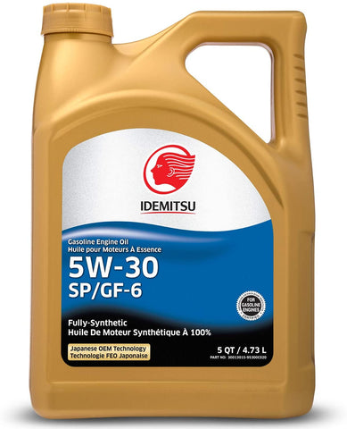 Idemitsu Full Synthetic 0W-20 Engine Oil SP/GF-6-1 Quart