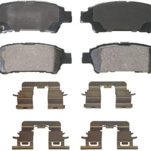 Wagner QuickStop ZD995 Ceramic Disc Pad Set, Rear