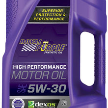 Royal Purple 01530-6PK 5W30 High Performance Synthetic Oil, 1 Quart