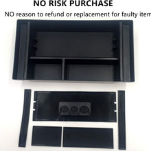 EVTIME for 2019 Chevy Silverado 1500 Accessories GMC Sierra 1500 Center Console Organizer Tray - Also for 2020 Chevy Silverado/GMC Sierra 1500/2500 HD/3500 HD -Full Center Console Only