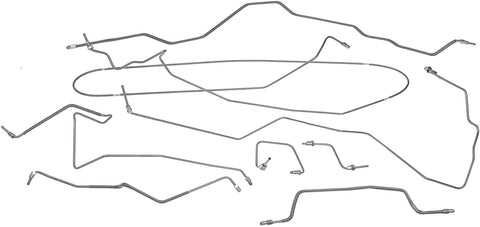 Dorman 919-236 Brake Hydraulic Line Kit for Select Jeep Models (OE FIX)