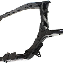 Radiator Support Assembly Compatible with 2007-2009 Honda CR-V Black Steel