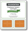 Tramontina Step Can Freshener System Odor Cartridges 2pk, 0.18 oz each (FRESH SKY, LEMON or ORANGE SCENTS) (Orange)